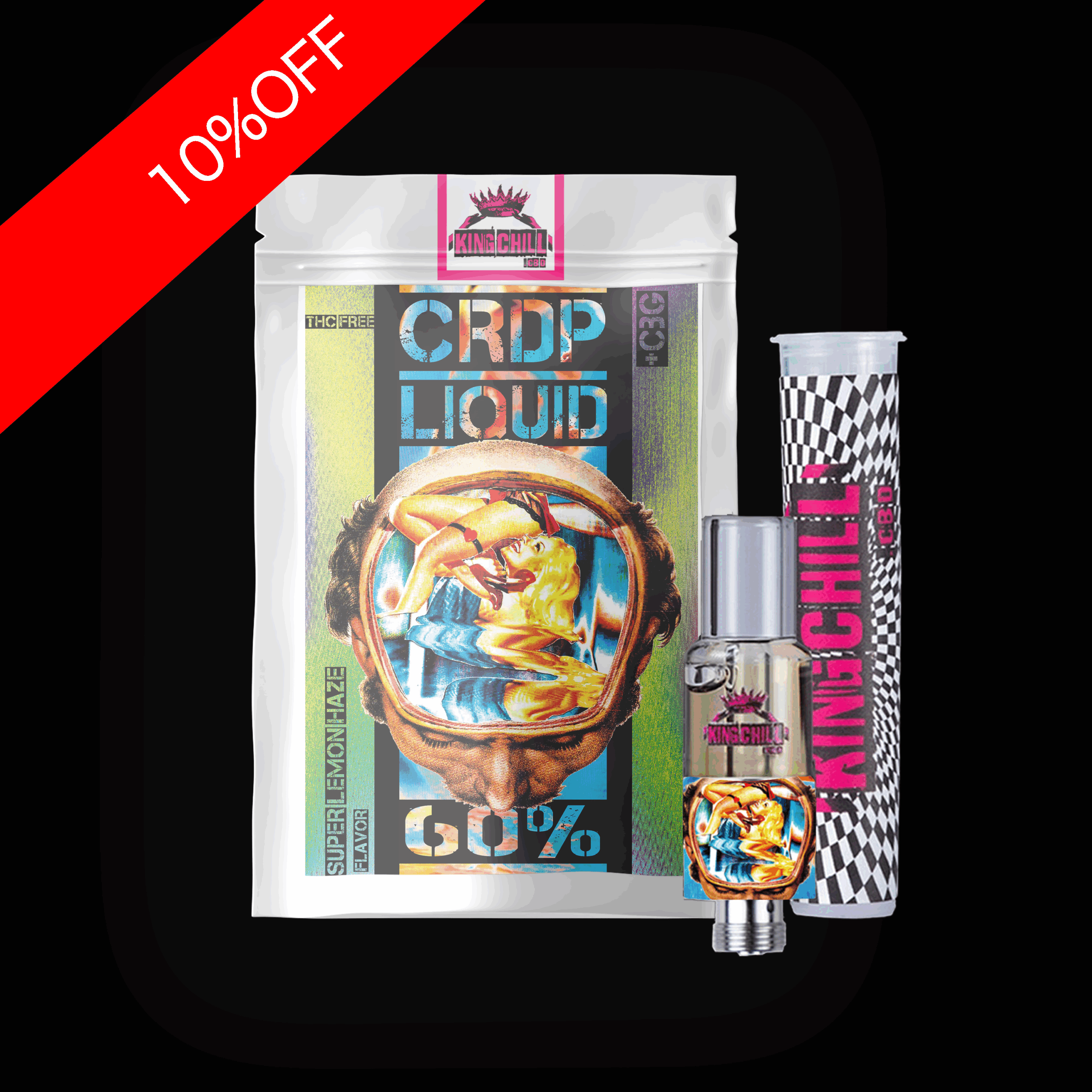 10%OFF】CRDPリキッド 0.5ml | KINGCHILL.CBD