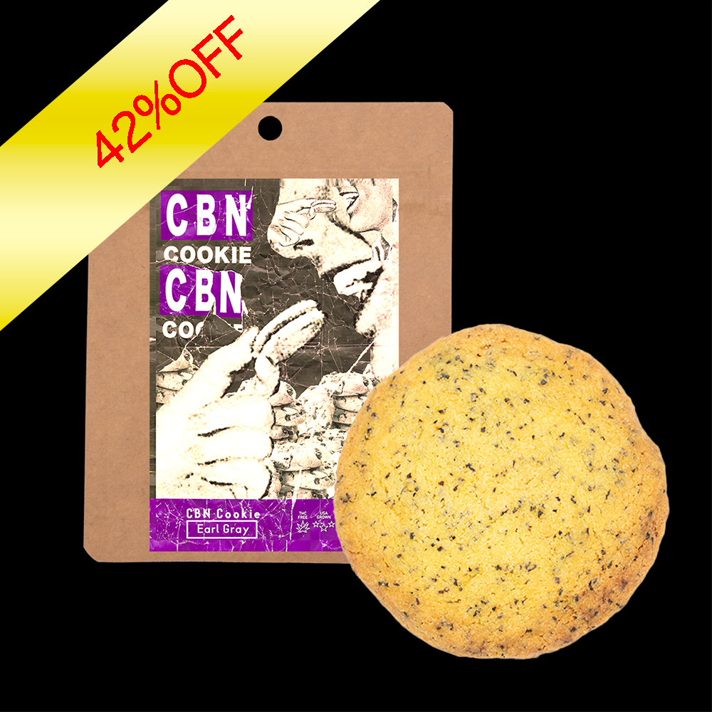 【42%OFF】【420mg】CBNクッキー　アールグレイ　1枚入
