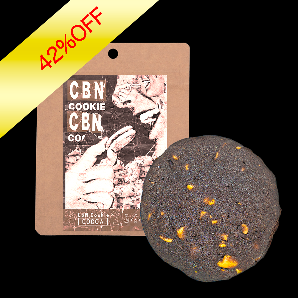 【42%OFF】【420mg】CBNクッキー　ココア　1枚入